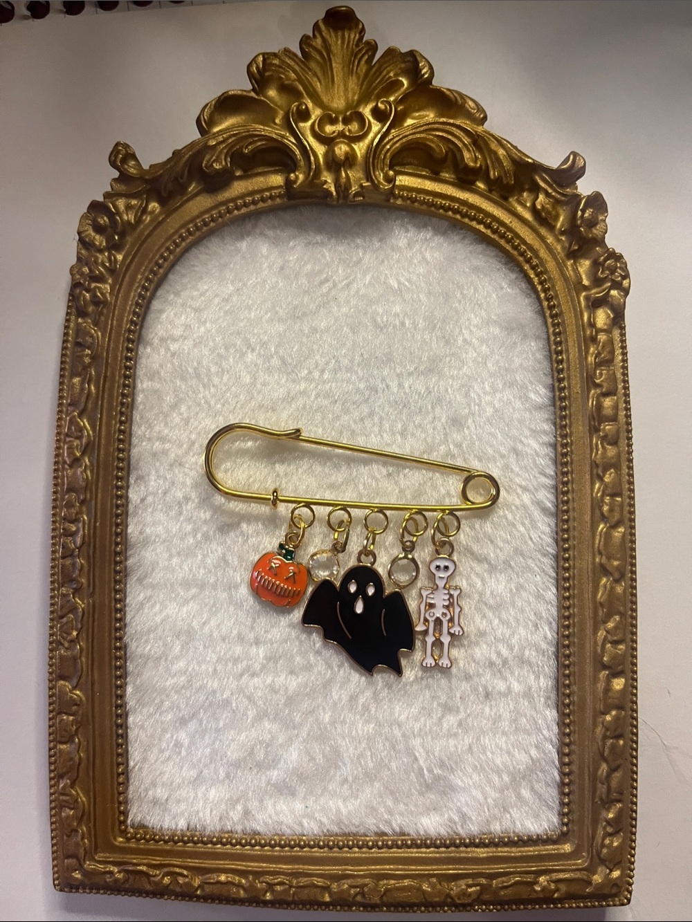 Hand crafted by me Halloween Pin